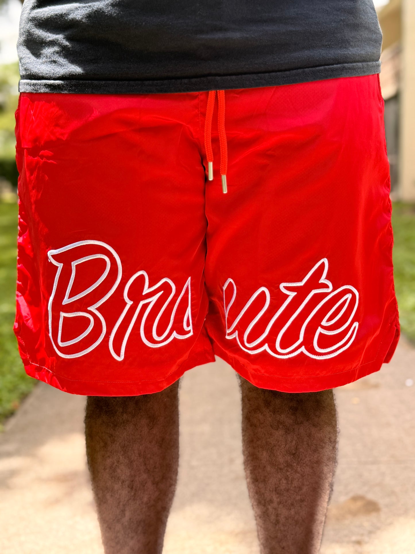 Brute Red shorts