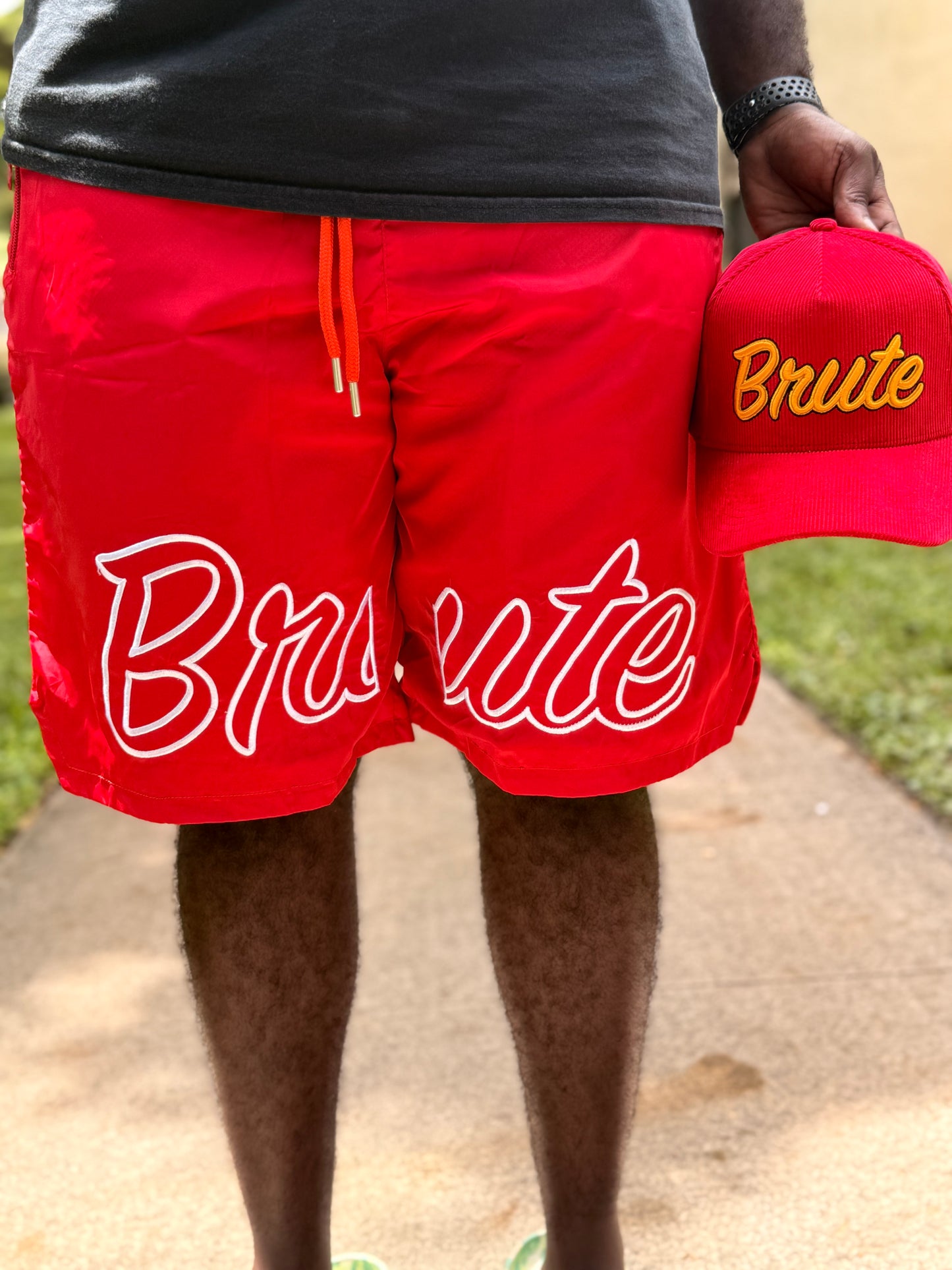 Brute Red shorts