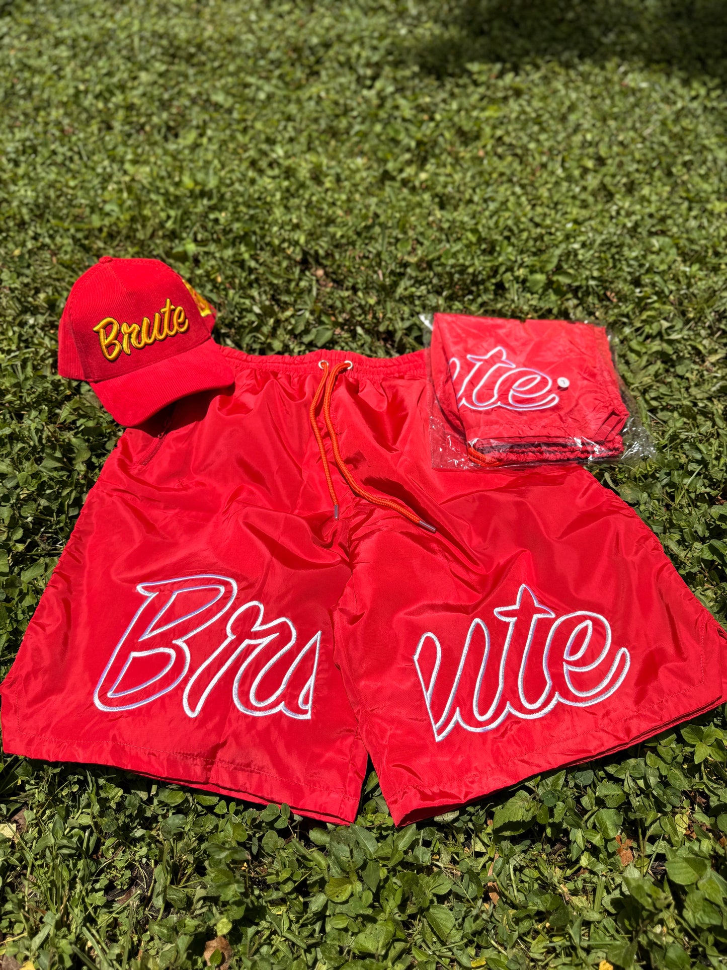 Brute Red shorts